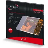 Dynavox 207591, Record inner cover sleeves, Transparent, Polyeten, 50 styck