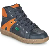 Kickers Höga sneakers Lowell pojkar - Blå - 32