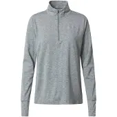 Nike Element 1/2 Zip Up Grå Långärmad Topp