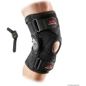 Mcdavid Knee Brace With Polycentric Hinges And Cross Straps Svart 2XL
