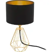 Eglo CARLTON 2 BORD H305 GULD/SVART