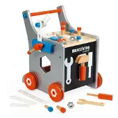 Janod Brico''Kids Magnetic Diy Trolley (wood), Trä, Frankrike, 350 mm, 440 mm, 370 mm, 1 styck