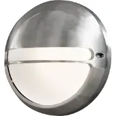 Konstsmide 7333-000, Väggbelysning för utomhusbruk, Gjuten aluminium, Vit, Trädgård, Terass, Vit, 1 lampor, Varmvitt