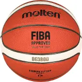 Molten BG3800 FIBA-godknd basket | Kompositlder | Inomhus | Storlek 7 | Lmplig fr pojkar 14 r plus och vuxna | Orange/Elfenben