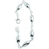 None Armband 925 Sterling Silver 8mm OLIIVI8MM/19