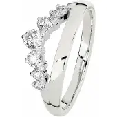 Kohinoor 033-405V-37 diamantring vitguld Tia 18
