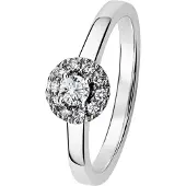 Kohinoor 033-265V-20 diamantring vitguld Valerie 16½