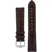 Hirsch Paul brun klockarmband 092 50 28 0 10-20mm