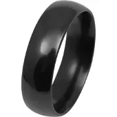 Kohinoor Duetto Black Edition svart förlovningsring blank 006-090-230