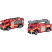HTI Teamsterz Street Kingz Die-Cast Light and Sound brandbil CDU12 2-ass.