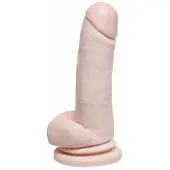 Basix Rubber Works Basix - 8” Suction Cup Dong, natur