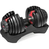 Bowflex 552i, justerbar hantel, Svart, 24 kg, 1 st.