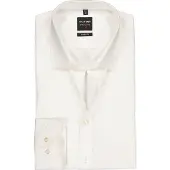 Olymp Level Five Skjorta Body Fit Off White Off-White Storlek