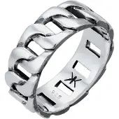 KUZZOI Ring silver