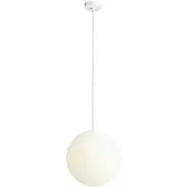 Aldex Hänglampa Dione , dimbar, Vitt / opal, Vardagsrum / matsal, Glas, Modern, Pendellampa