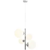 Aldex Taklampa , Dione, dimbara, Metallisk, Vardagsrum, Glas, Modern