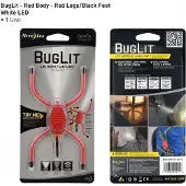 Nite Ize BugLit LED Micro Flashlight - Röd/Svart