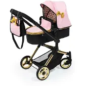 Bayer Vario dockvagn rosa och guld 18490AA