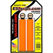 Esigrips Racer's Edge MTB Grepp - Tunn och Lätt Styre Grepp - Extra Lätta Cykel Grepp, Orange