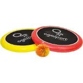 Schildkröt Fitness SCHILDKRÖT ogoSport bollspel-set, gul/röd (2 ogo-skivor 290 mm) med 1 st 970117