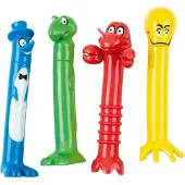 Beco 96051, Blå, Grön, Röd, Gul, Barn, Alla, 4 styck