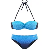 LASCANA Bikini royalblå / ljusblå