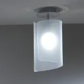 Selene Taklampa PAPIRO, dimbar, Sovrum, Metall, Modern, Taklampa
