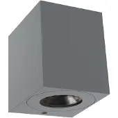 Nordlux Canto kubi2 49711010 LED-utomhusväggbelysning 12 W Grå