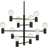 Markslöjd Taklampa , Paris, dimbara, Svart, Vardagsrum, Metall, Modern