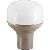 Martinelli Luce Bordslampa , Delux, Beige, Vardagsrum, Metall, Design
