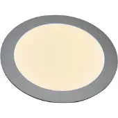 Heitronic 27636 LED-panel 12 W Varmvit Silver
