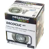 MEGATRON MT75403 MT75403 Inbyggnadsbelysning LED GU10, GU5.3 4.5 W Järn (borstad)