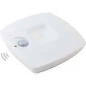 Müller-Licht 27700015 LED-nattlampa med rörelsedetektor Kvadratisk LED Dagsljusvitt Vit