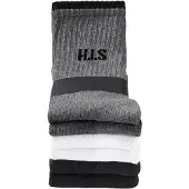 H.I.S. Sockor grå / svart / vit