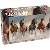 Tactic Pussel - Wild Horses - 56 Delar - - One Size - Pussel
