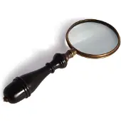 Authentic Models Oxford förstoringsglas svart