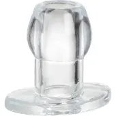 Perfect Fit Tunnel Buttplug Medium Clear 8 cm - Klar - Klar