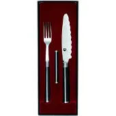 Kai Shun Classic, Kniv / bestickuppsättning, Stål, Trä, Svart, Svart, Svart