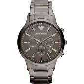 Giorgio Armani Emporio Keramisk damklocka med urtavla i morpärla och keramiskt armband AR1468