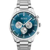 BOSS 1513713 Herrklocka 43 mm blå