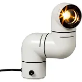 Santa & Cole Bordslampa , dimbara, Vit, Vardagsrum, Plast
