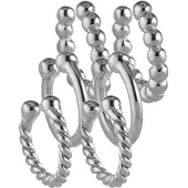 Elli Örhängen 'Geo' silver