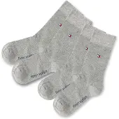 Tommy Hilfiger Strumpor - 2-pack - Basic - Gråmelerad - - 35/38 - Strumpor
