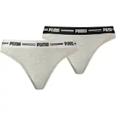 Puma Thong 2 Units Grå XL Kvinna