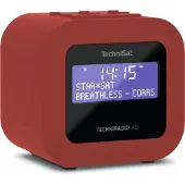 Technisat Klockradio TECHNIRADIO 40 DAB+, FM Batteri-laddningsfunktion Röd
