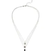 Elli Halsband 'Layer' silver