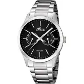Lotus Watches Stilfull Svart Silver Herrur 15954/3