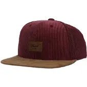 REELL Suede Cap burgundy Storlek Uni