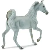 Collecta Figur Av En Grå Arabisk Sto