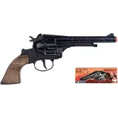 PULIO Cowboyrevolver i metall 12 skott Gonher